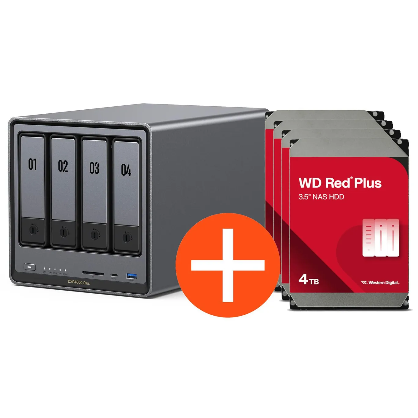 UGREEN NASync DXP4800 Plus NAS sistēma