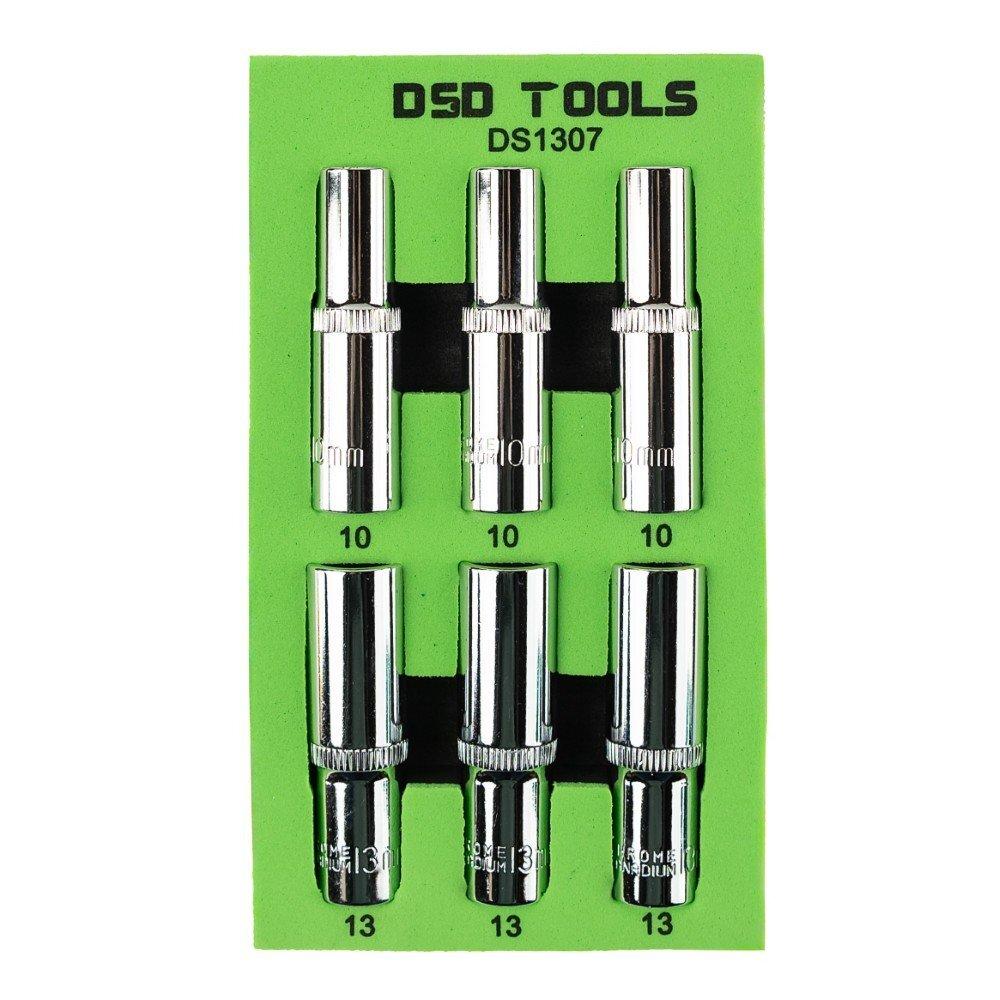 DSDTOOLS 6 gab. 3/8" 10MM +