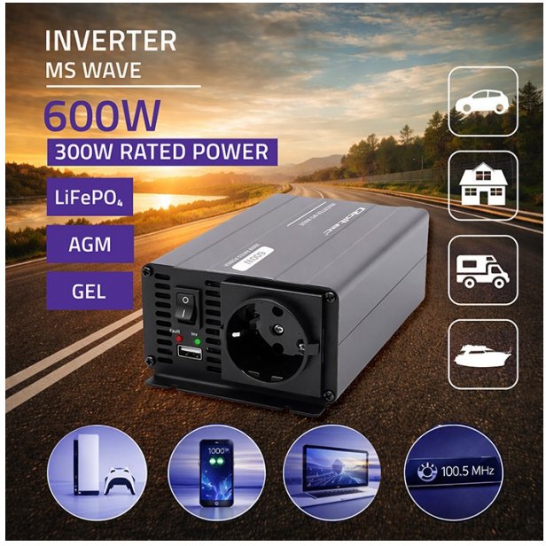 Przetwornica Qoltec Napięcia MS Wave 12V