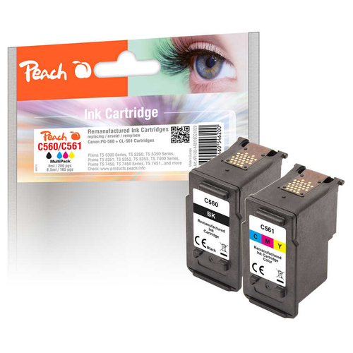 Peach kasetne Canon PG-560/ CL-561 MultiPack