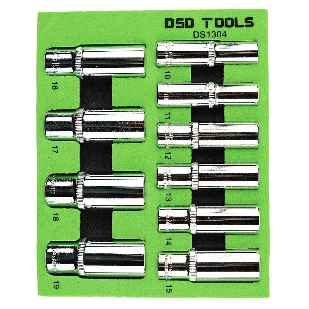 DSDTOOLS 10 gab. 3/8" GILIOS GALVUTĖS