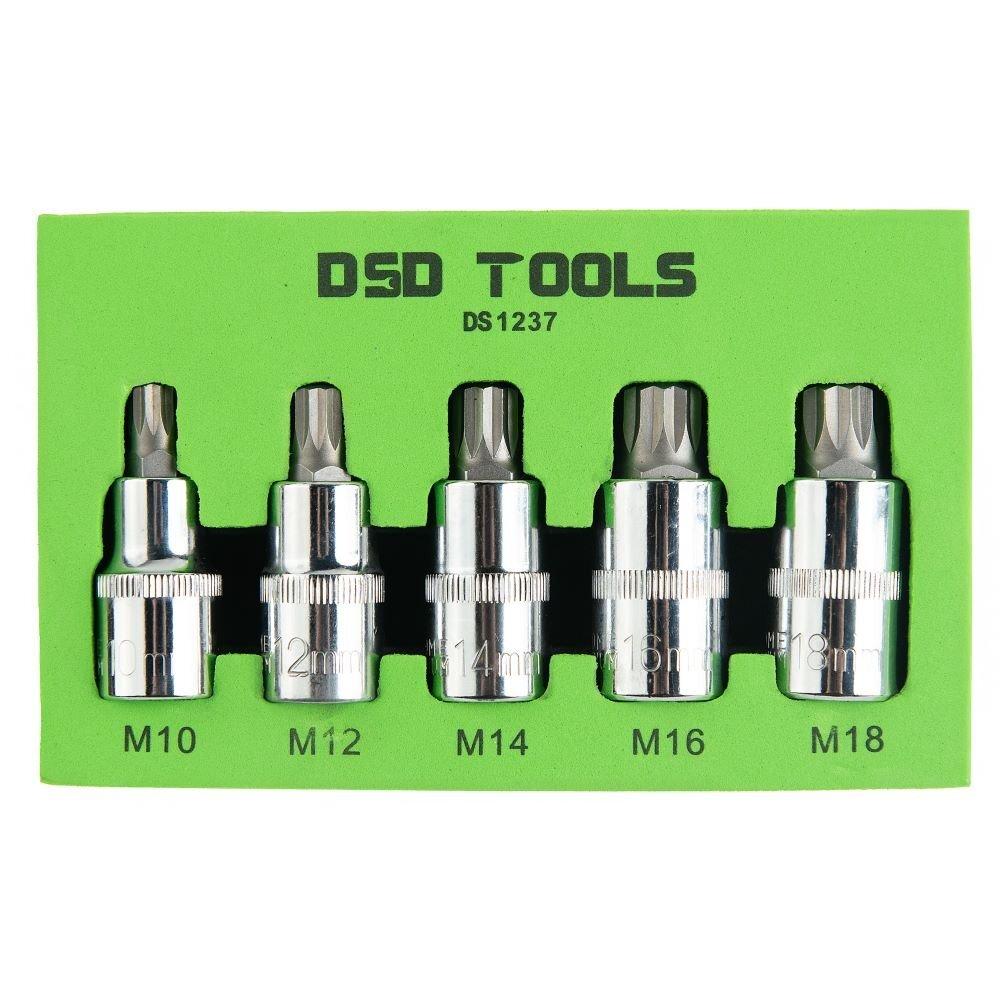 DSDTOOLS 1/2" 12-PIEDZIŅU GALVIŅU KOMPLEKTS, 5