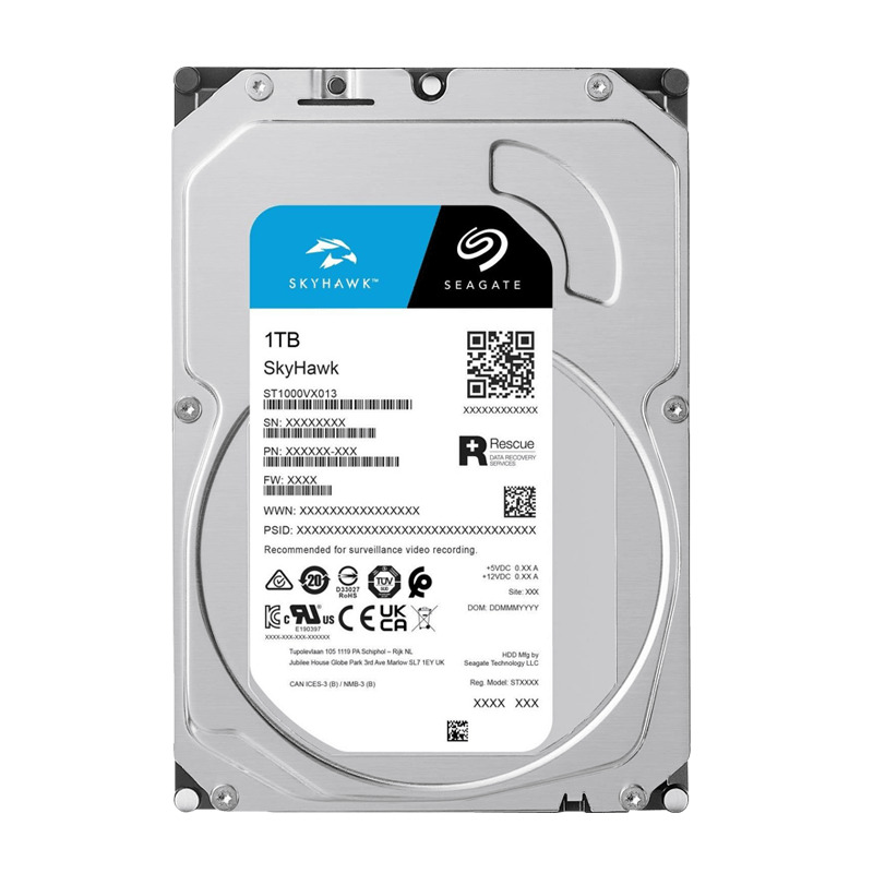 Cietais disks Seagate SkyHawk 1TB Surveillance