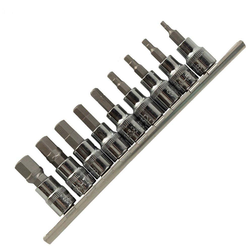DSDTOOLS 3/8" SAE sešstūra uzgaļu komplekts