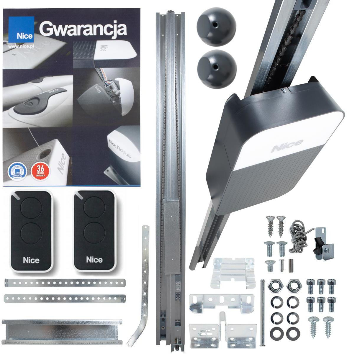 Komplekts NICE SPIDO 600 garāžas vārtiem