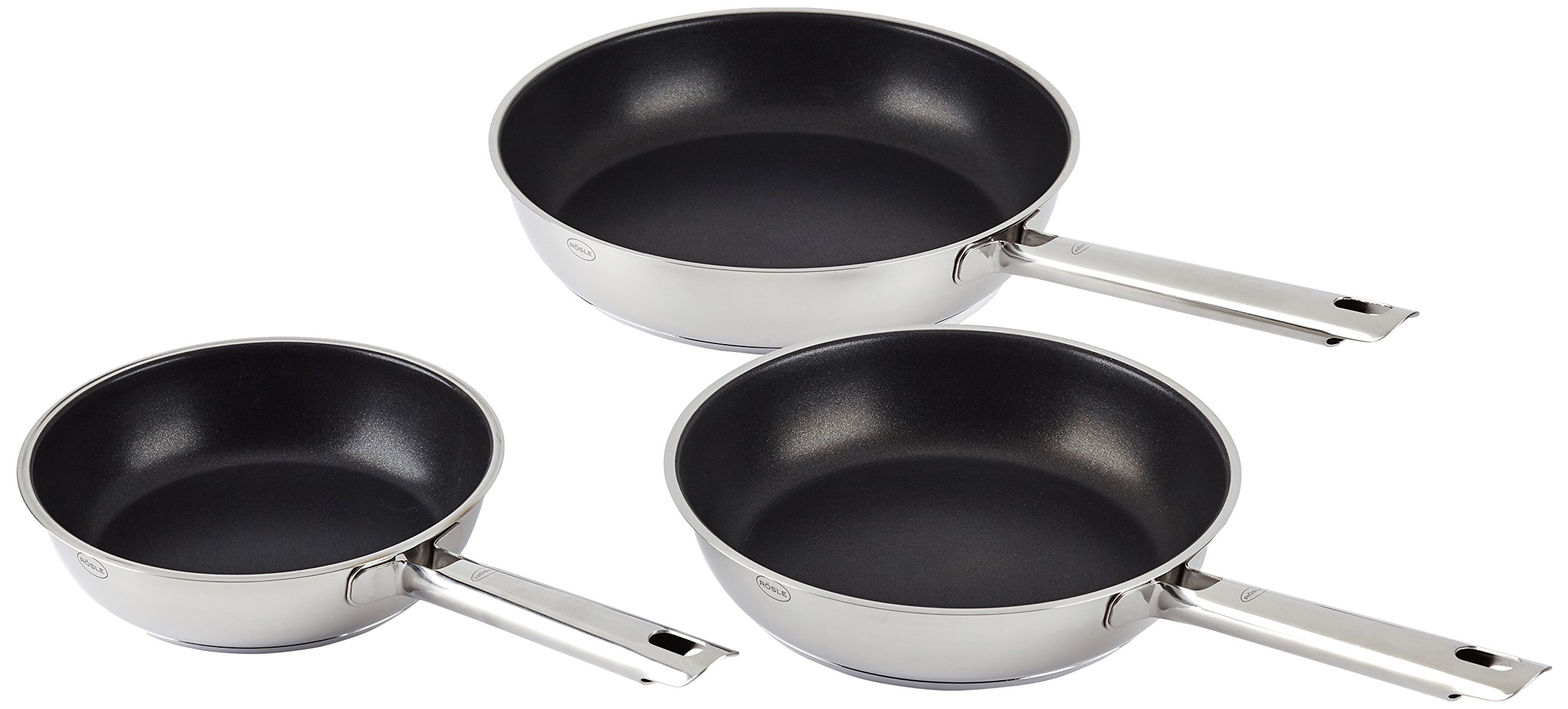 Rosle RÖSLE ELEGANCE 3 daļu pannas