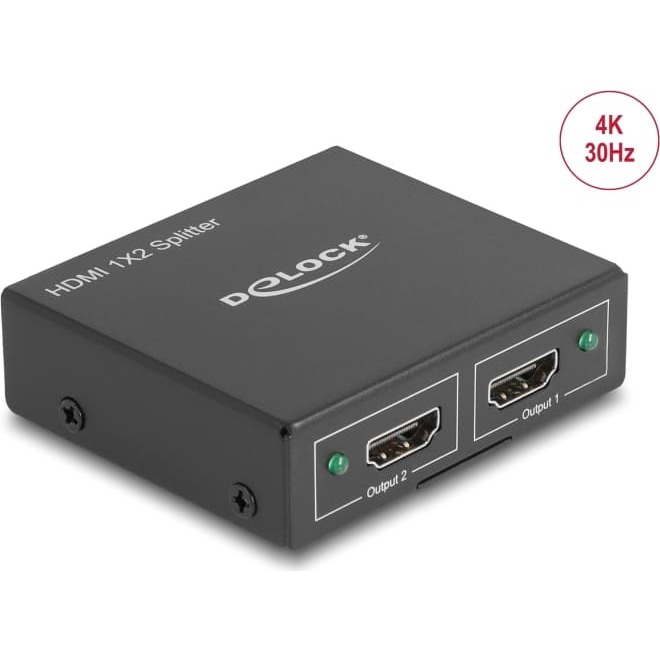 DELOCK HDMI sadalītājs 1 ieeja ->