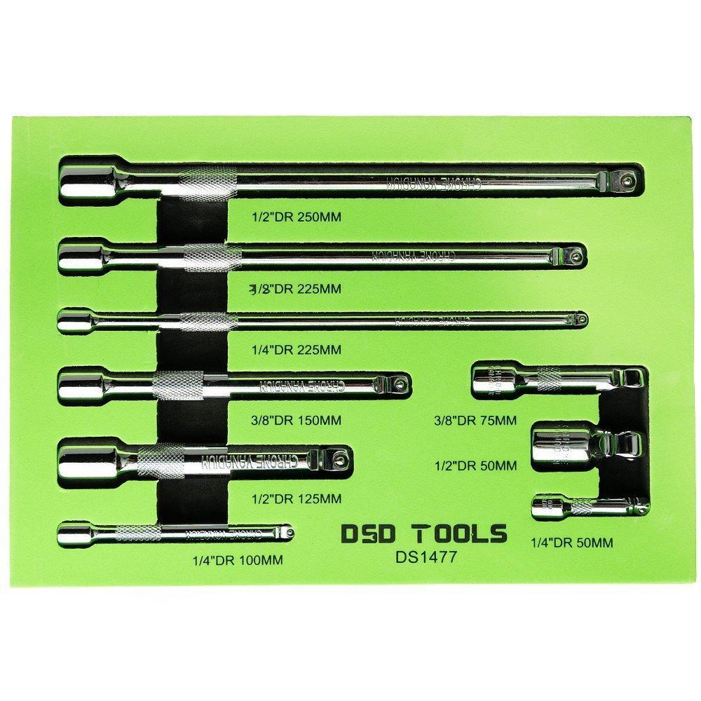 DSDTOOLS 9 gab. svārstīgo pagarinātāju komplekts