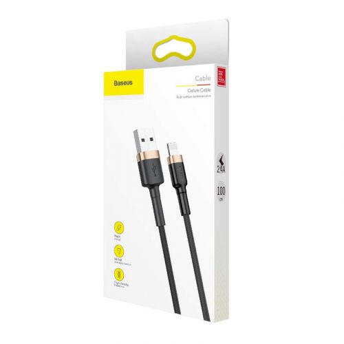 Baseus Lightning Cafule kabelis 2.4A