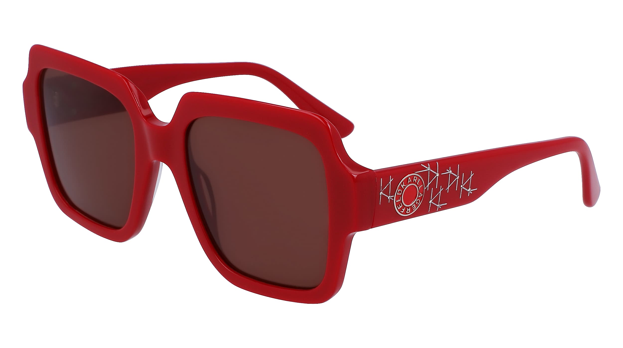 Saulesbrilles KARL LAGERFELD SIEVIETĒM KL6104SR-600 (Lēca/tiltiņš/ausu