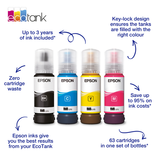 Patrone Epson 104 4er-Pack black +