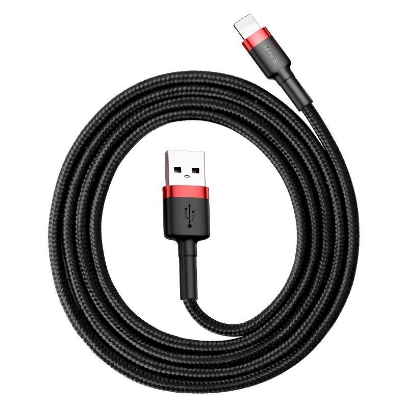Baseus Lightning Cafule kabelis 2.4A